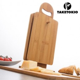 Non lasciarti sfuggire questo set con 6 magnifici taglieri e il relativo supporto, adatti a tutti i tipi di antipasti o cibi.