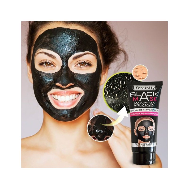 Black Mask 130 ml élimine les points noirs, les cellules mortes et réduit l'acné. Et en plus d’éliminer la saleté du visage, il assure une apparence saine à votre peau.