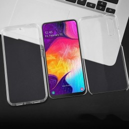 Doppelte 360-Gel-Abdeckung für Vorder- und Rückseite – Samsung Galaxy A50. Bieten Sie Ihrem Gerät zusätzlichen Schutz mit dieser hochwertigen Gel-Abdeckung