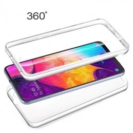 Doppelte 360-Gel-Abdeckung für Vorder- und Rückseite – Samsung Galaxy A50. Bieten Sie Ihrem Gerät zusätzlichen Schutz mit dieser hochwertigen Gel-Abdeckung