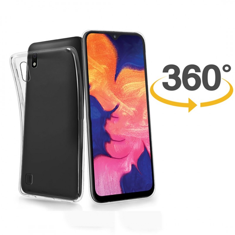 Doppia cover anteriore e posteriore in gel 360 - Samsung Galaxy A10, fornisci una protezione extra al tuo dispositivo con questa cover in gel di alta qualità