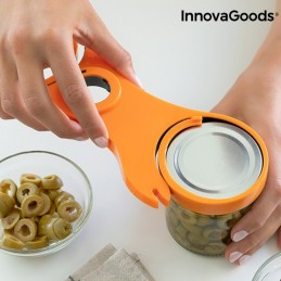 Opening jars, bottles and cans has never been so easy and fast!