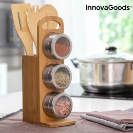 Magnetisches Bambus-Gewürzset – 7-teilig