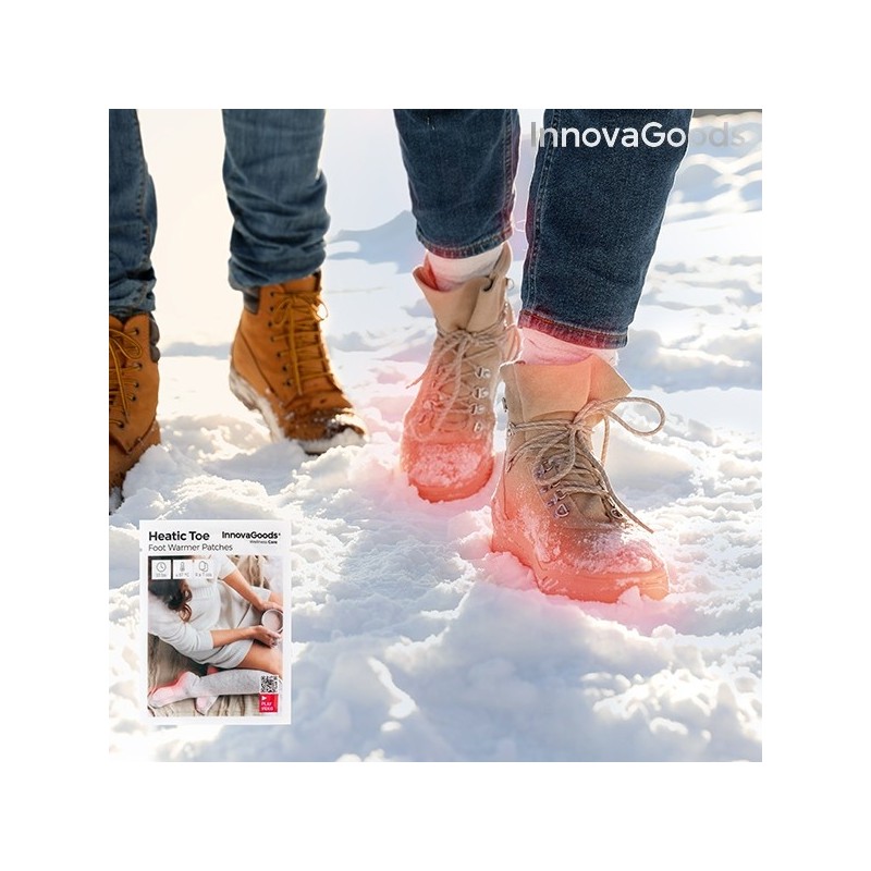 Foot Warmer Stickers - Pack of 10 They easily provide comforting heat and can be used whenever necessary