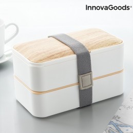 Double Airtight Ham with Cutlery If you usually eat out, you will definitely love this practical and comfortable Fiambrera where you can carry your Lunch Box.