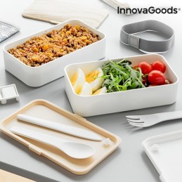 Double Airtight Ham with Cutlery If you usually eat out, you will definitely love this practical and comfortable Fiambrera where you can carry your Lunch Box.