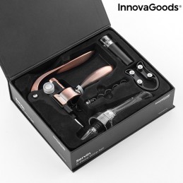 Cadeau idéal pour les amateurs de bon vin, comprenant divers accessoires et un coffret de présentation