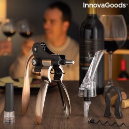 Ideal gift for lovers of good wine, including various accessories and a presentation case