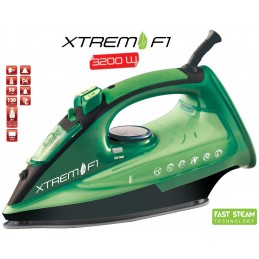 Steam iron F1 - 3200W, it is powerful, quality and guaranteed, in other words, it is the solution you are looking for.