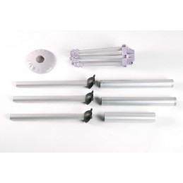 The portable clothes dryer is ideal for drying your clothes in minutes, with considerable energy savings.