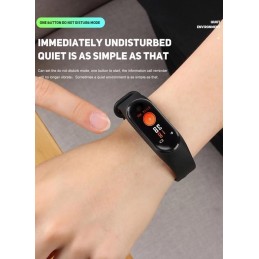 Reloj Pulsera M4 con Bluetooth resistente al agua, ten todas las funciones de tu Smartphone - Android o iPhone en tu muñeca.