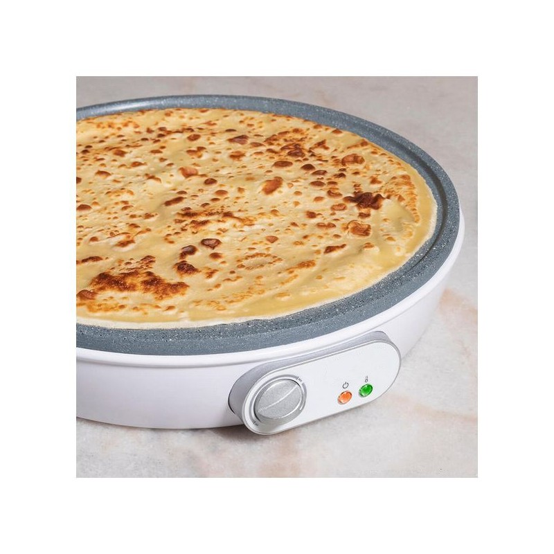 1000 W Fun Crepestone crepe maker with RockStone coating and adjustable power