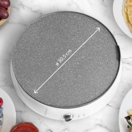 O produto que vai permitir que possa fazer crepes de uma maneira prática e muito fácil, graças ao seu design e tecnologia.