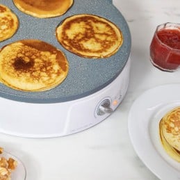 O produto que vai permitir que possa fazer crepes de uma maneira prática e muito fácil, graças ao seu design e tecnologia.