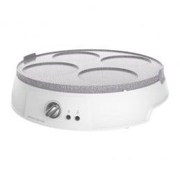 O produto que vai permitir que possa fazer crepes de uma maneira prática e muito fácil, graças ao seu design e tecnologia.