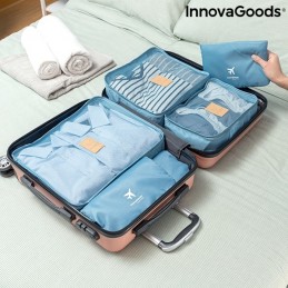 Ein komplettes Set aus 6 Gepäckorganisationstaschen, ideal zum Aufbewahren von Kleidung, Accessoires, Handtüchern, Schuhen, Kosmetika usw.
