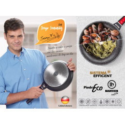 Com este novo conjunto de frigideiras, os seus cozinhados nunca mais serão os mesmos, recomendado por uns dos melhores cozinheiros de Espanha.