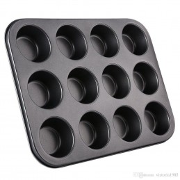 El molde para 12 cupcakes es ideal para preparar cupcakes, magdalenas, muffins, tartas, bollería y otras delicias.