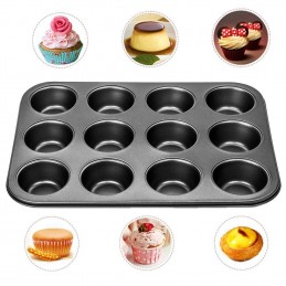 Die Form für 12 Cupcakes ist ideal für die Zubereitung von Cupcakes, Madeleines, Muffins, Kuchen, Gebäck und anderen Köstlichkeiten.