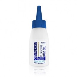 Antiseptic and skin disinfectant gel, effective against most viruses, fungi and bacteria.