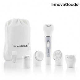 A practical, innovative set that is very useful for shaving, filing, cleaning and massaging the face with ease and comfort.