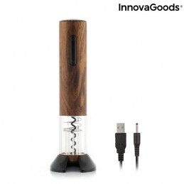 ¡Un sacacorchos eléctrico de gran calidad y diseño innovador, útil para abrir botellas de los mejores vinos de forma práctica y eficaz!