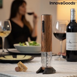 Um saca-rolhas elétrico com grande qualidade e design inovador, útil para abrir as garrafas dos melhores vinhos de forma prática e eficiente!