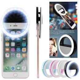 Avec la lumière douce émise par 36 LED haute luminosité, obtenez des photos, des selfies et des vidéos de grande qualité, même lorsque la lumière est faible.