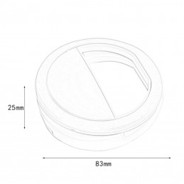 Mit dem sanften Licht von 36 LEDs mit hoher Helligkeit erhalten Sie Fotos, Selfies und Videos in hervorragender Qualität, selbst wenn wenig Licht vorhanden ist.
