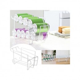 Um dispensador de latas que vai ajudar a economizar espaço na sua cozinha ou frigorifico.