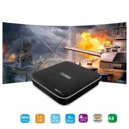 TV Box - Android 7.1.1 - M8S Pro+ - Kodi - 4K Ultra HD - 2 Go - 16 Go, Transformez votre téléviseur en Smart TV sans avoir à acheter un nouveau téléviseur.