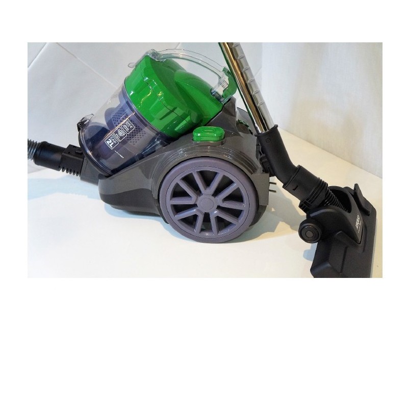 TurboVac ERP II EFFICIENT 1600W multi-cyclonic vacuum cleaner Powerful TurboVac ERP II EFFICIENT 1600W multi-cyclonic vacuum cleaner, with Innovative 5-stage filtration system - Total cleaning.