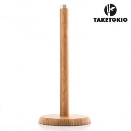 A very practical kitchen paper roll holder made from bamboo that will be a fantastic decorative element in your kitchen.