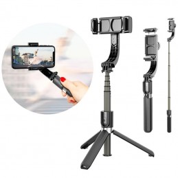 Crie fotos incríveis e capture vídeos profissionais com este excelente selfie stick com estabilizador.