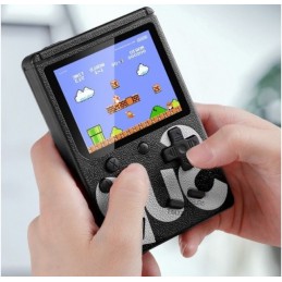 Il est temps de profiter de cette fantastique console rétro portable qui comprend 400 jeux, idéale pour les enfants qui souhaitent découvrir les jeux des années 80 et 90