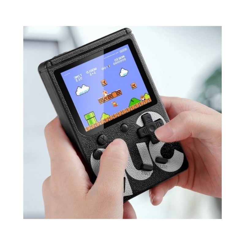 It's time to take advantage of this fantastic portable retro console that includes 400 games, ideal for children who want to discover games from the 80s and 90s