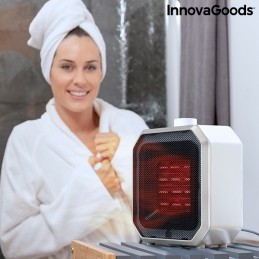 Una stufa in ceramica portatile, molto comoda da posizionare ovunque e che fornisce calore in modo rapido e uniforme in tutta la stanza