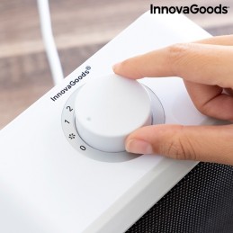 Un calefactor cerámico portátil, muy cómodo de colocar en cualquier lugar y que proporciona calor de forma rápida y uniforme por toda la habitación