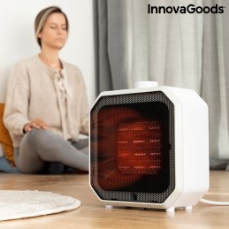Una stufa in ceramica portatile, molto comoda da posizionare ovunque e che fornisce calore in modo rapido e uniforme in tutta la stanza
