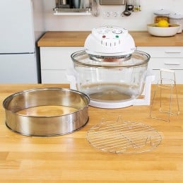 Este horno preparará comidas, cenas y todas tus recetas de forma sana, sabrosa y hasta 3 veces más rápido.