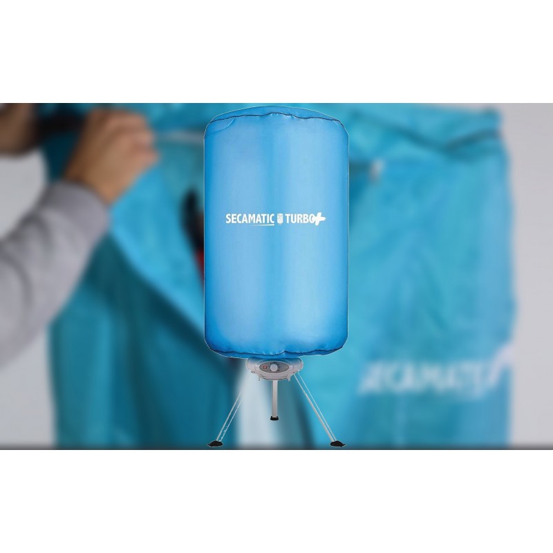Elektrischer Wäschetrockner Turbo Plus – tragbar – bis zu 12 kg Der tragbare Wäschetrockner ist ideal zum Trocknen Ihrer Kleidung in wenigen Minuten und spart dabei erheblich Energie.