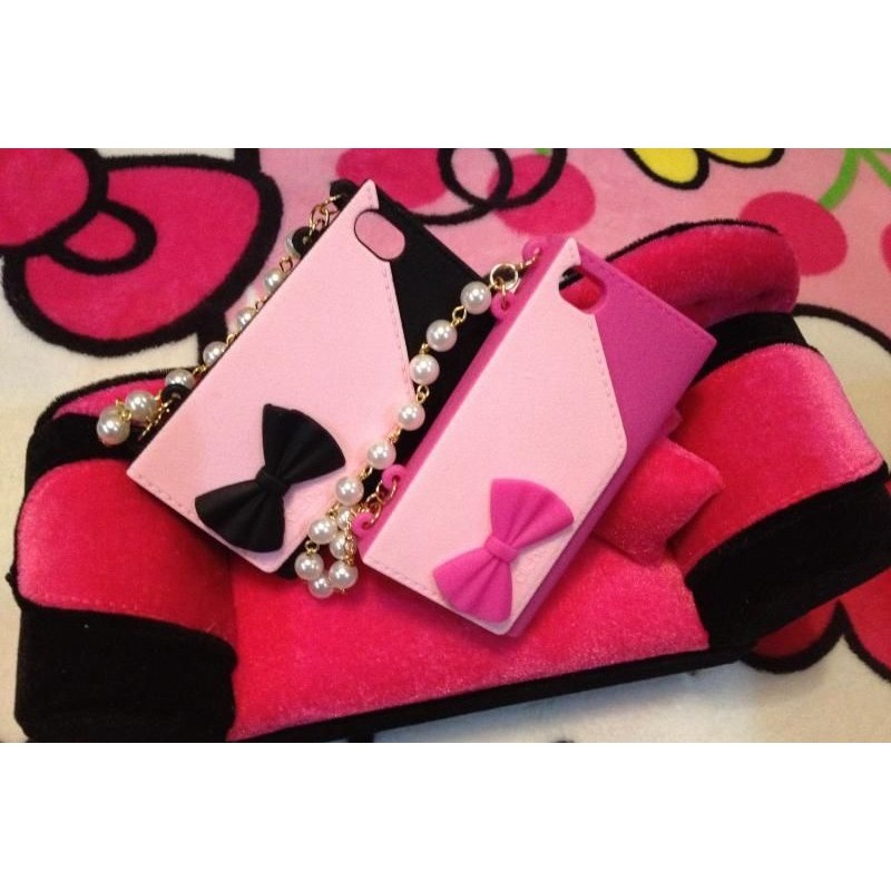 Custodia in silicone Pearl Pouch per Iphone 4 4s