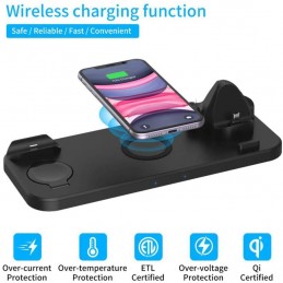 A 6-in-1 wireless charging pad that charges your Apple and Android phone.