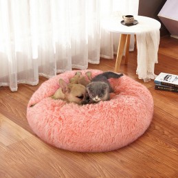Esta é a cama ideal para o seu animal de estimação, pois proporciona o melhor conforto aliado a um efeito calmante.