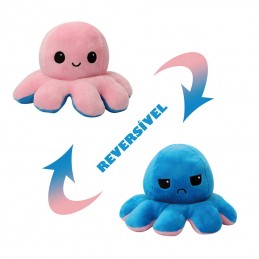 Reversible Octopus Emoji Plush 5 Colors