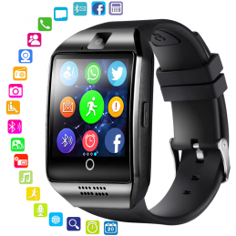 It can be used as a smart watch, it is also a GSM phone. With the possibility of inserting a SIM card and making phone calls directly