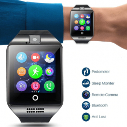 It can be used as a smart watch, it is also a GSM phone. With the possibility of inserting a SIM card and making phone calls directly