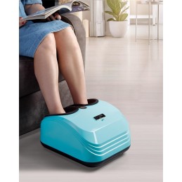 Cuide dos dos seus pés e alivie o desconforto do dia a dia com um aparelho que combina diferentes modalidades de massagem e funções.