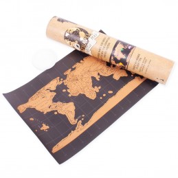Remember all your travels with this world map, and cross out all the places you've visited, while decorating the walls of your home.