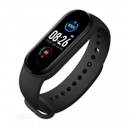 Bracelete Relógio M5 com Bluetooth à prova de água, tenha todas as funcionalidades do seu Smartphone - Android ou IPhone no seu pulso.